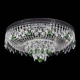 Люстра Венеция Кольцо Черная №8 зеленая в Ижевске Люстра Венеция Кольцо Черная №8 зеленая в Ижевске