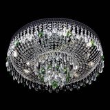 Люстра Венеция Кольцо Черная №8 зеленая в Ижевске Люстра Венеция Кольцо Черная №8 зеленая в Ижевске