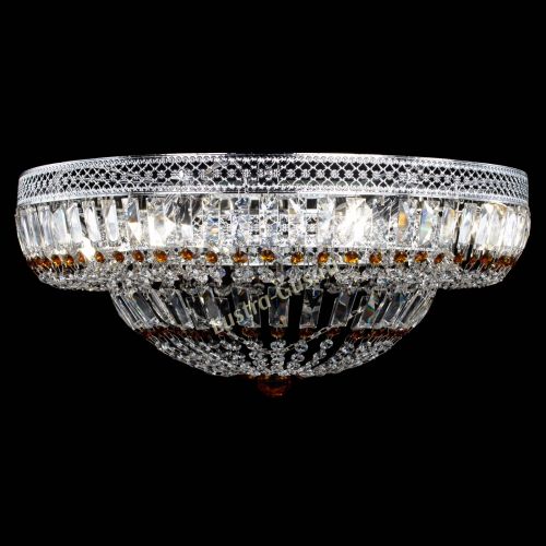 Люстра Венеция Купол пластинка 600 Чайная в Ижевске Гусь Хрустальный