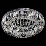 Люстра Венеция Купол пластинка 600 Черная в Ижевске