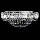 Люстра Венеция Купол пластинка 600 Синяя в Ижевске