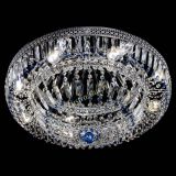 Люстра Венеция Купол пластинка 600 Синяя в Ижевске