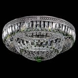 Люстра Венеция Купол пластинка 600 Зеленая в Ижевске