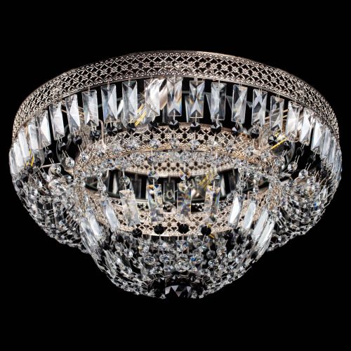 Люстра Венеция Купол пластинка Черная в Ижевске Гусь Хрустальный