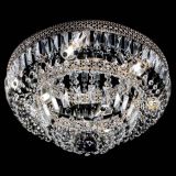 Люстра Венеция Купол пластинка Черная в Ижевске