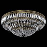 Люстра Венеция Купол пластинка под бронзу Черная в Ижевске