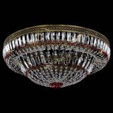 Люстра Венеция Купол пластинка под бронзу Красная в Ижевске