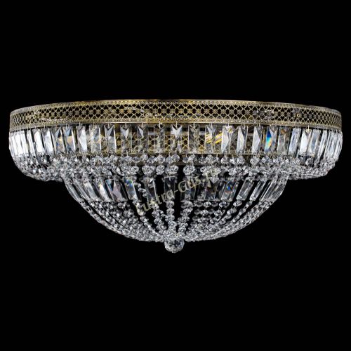 Люстра Венеция Купол пластинка под бронзу в Ижевске Гусь Хрустальный