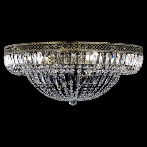 Люстра Венеция Купол пластинка под бронзу в Ижевске Гусь Хрустальный