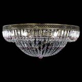 Люстра Венеция Купол пластинка под бронзу Розовая в Ижевске