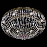 Люстра Венеция Купол пластинка под бронзу Розовая в Ижевске