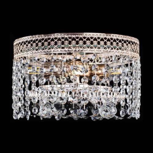 Люстра Венеция шар №2 черная в Ижевске Гусь Хрустальный