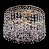 Люстра Венеция шар №2 розовая в Ижевске