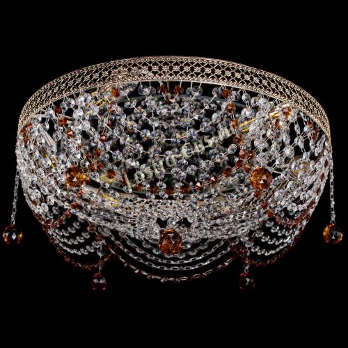 Люстра Венеция Жасмин чайная в Ижевске Гусь Хрустальный