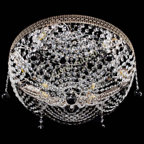 Люстра Венеция Жасмин черная в Ижевске Гусь Хрустальный