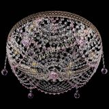 Люстра Венеция Жасмин розовая в Ижевске