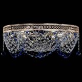 Люстра Венеция Жасмин синяя в Ижевске