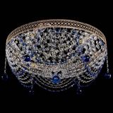 Люстра Венеция Жасмин синяя в Ижевске