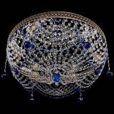 Люстра Венеция Жасмин синяя в Ижевске