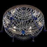 Люстра Венеция Жасмин синяя в Ижевске