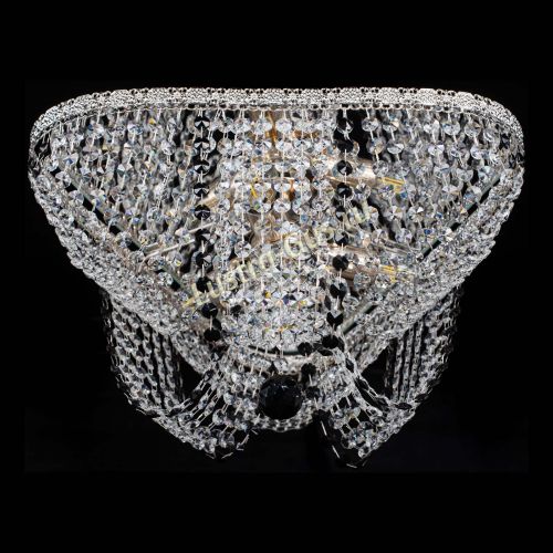 Люстра Верона Токката №5 черная в Ижевске Гусь Хрустальный