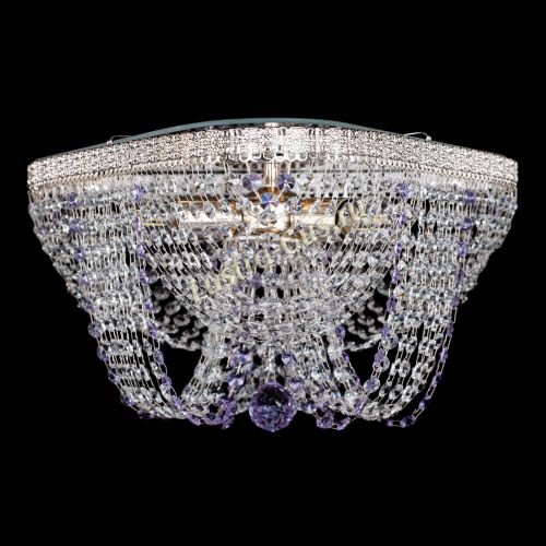 Люстра Верона Токката №5 фиолетовая в Ижевске Гусь Хрустальный