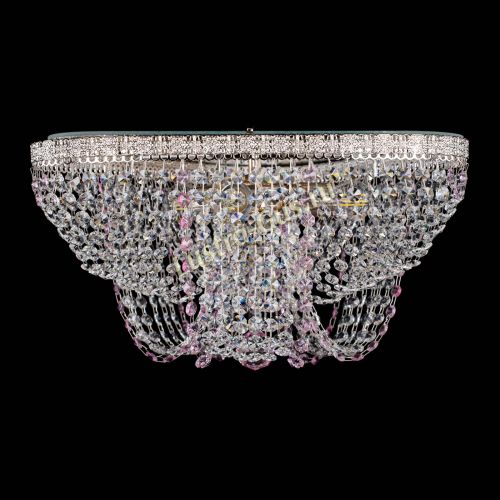 Люстра Верона Токката №5 розовая в Ижевске Гусь Хрустальный