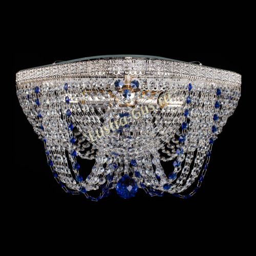 Люстра Верона Токката №5 синяя в Ижевске Гусь Хрустальный
