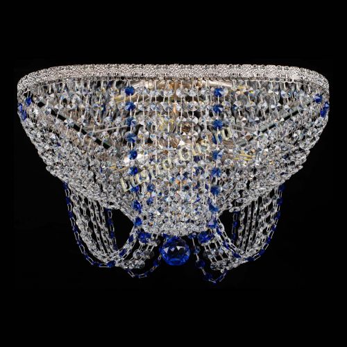 Люстра Верона Токката №5 синяя в Ижевске Гусь Хрустальный