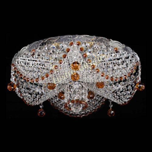 Люстра Виктория чайная в Ижевске Гусь Хрустальный