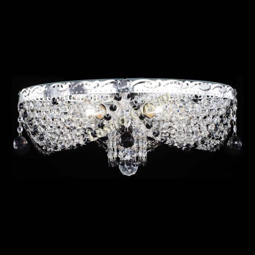 Люстра Виктория черная в Ижевске Гусь Хрустальный