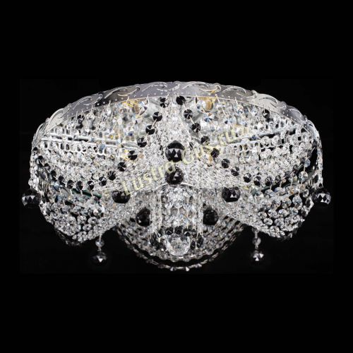 Люстра Виктория черная в Ижевске Гусь Хрустальный