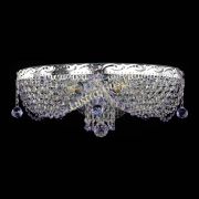 Люстра Виктория фиолетовая