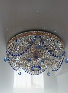 Люстра Виктория Синяя в Ижевске отзыв и фото покупателя