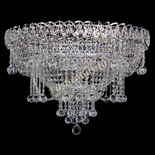 Люстра Водопад Софья №8 в Ижевске Гусь Хрустальный