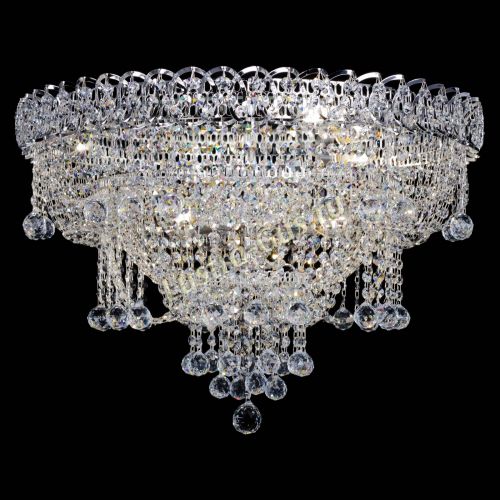 Люстра Водопад Софья №8 в Ижевске Гусь Хрустальный