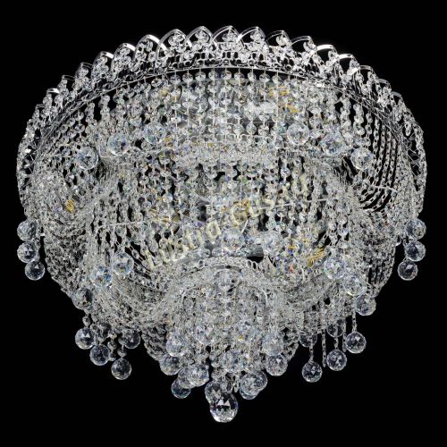 Люстра Водопад Софья №8 в Ижевске Гусь Хрустальный