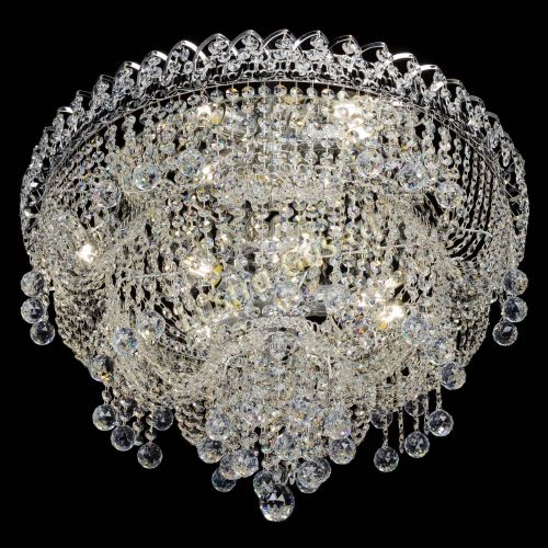 Люстра Водопад Софья №8 в Ижевске Гусь Хрустальный