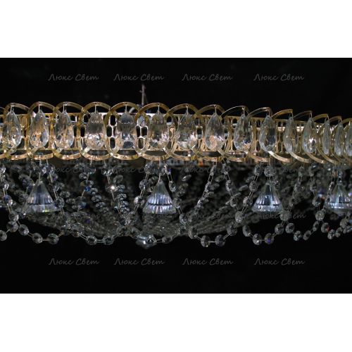Люстра Водоворот 800 мм Ажур в Ижевске Гусь Хрустальный