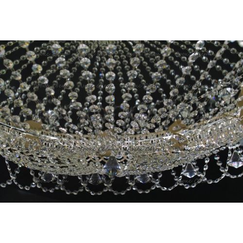 Люстра Водоворот 800 мм Ажур в Ижевске Гусь Хрустальный