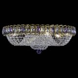 Люстра Водоворот Купол под бронзу Фиолетовый в Ижевске