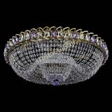 Люстра Водоворот Купол под бронзу Фиолетовый в Ижевске