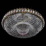 Люстра Водоворот Купол под бронзу Розовый в Ижевске