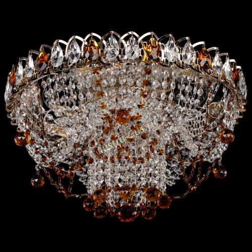 Люстра Водоворот Ольга шар чайная в Ижевске Гусь Хрустальный