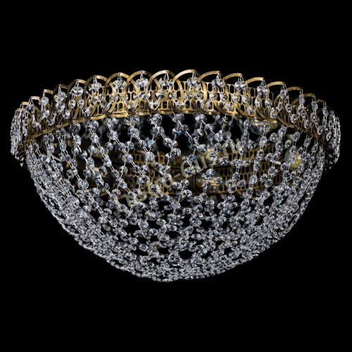 Люстра Водоворот Сетка Обтикон под бронзу в Ижевске Гусь Хрустальный