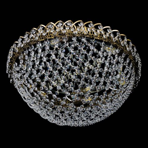 Люстра Водоворот Сетка Обтикон под бронзу в Ижевске Гусь Хрустальный