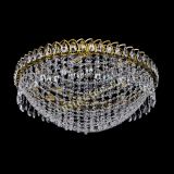 Люстра Водоворот Сетка 8 ламп под бронзу в Ижевске