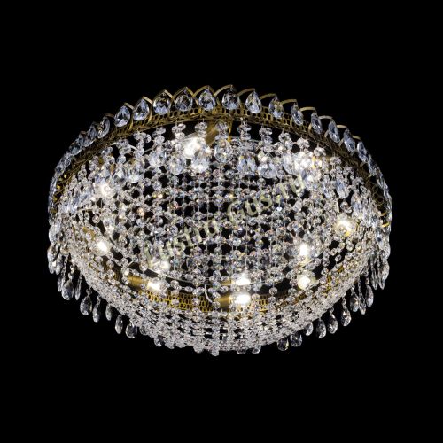 Люстра Водоворот Сетка под бронзу в Ижевске Гусь Хрустальный