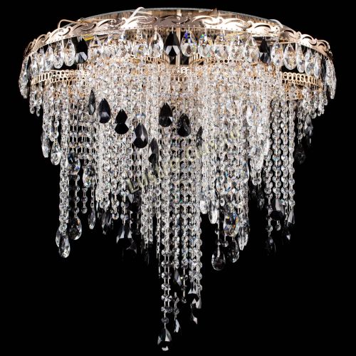 Люстра Вьюга черная в Ижевске Гусь Хрустальный