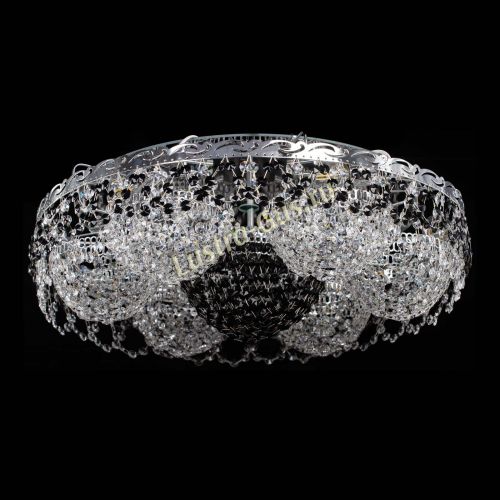 Люстра Вьюга №3 черная в Ижевске Гусь Хрустальный